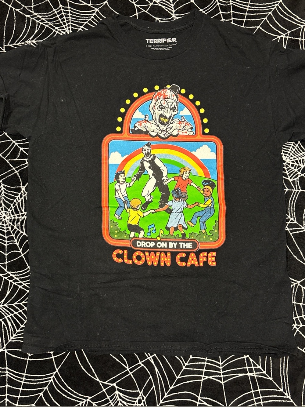 Terrifier 'Clown Cafe' Graphic Tee